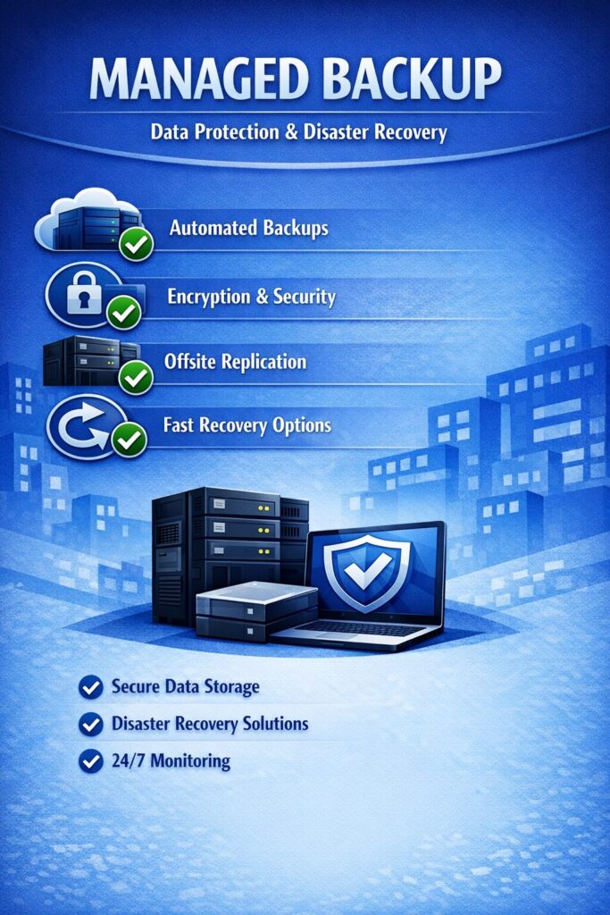 Managed Backup infographic