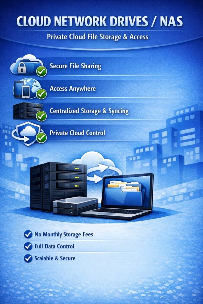 Network drives infographic
